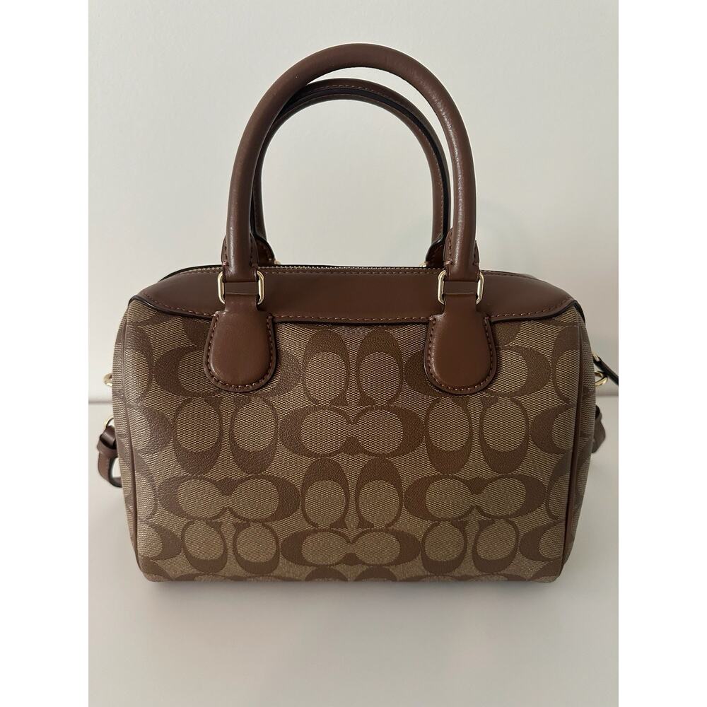 Coach Mini Bennett Satchel in Signature Canvas